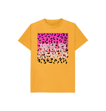 Mustard Kids Wild Child Leopard T-shirt