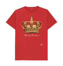 Red All Hail The Queen T-shirt