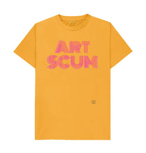 Mustard Adult Art Scum T-shirt