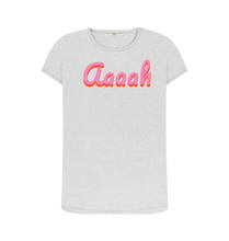 Grey Recycled Printed T-Shirt Front