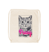 Natural Pussy draw string bag