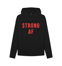 Black STRONG AF Hoodie
