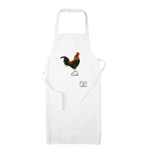 White Cock Apron