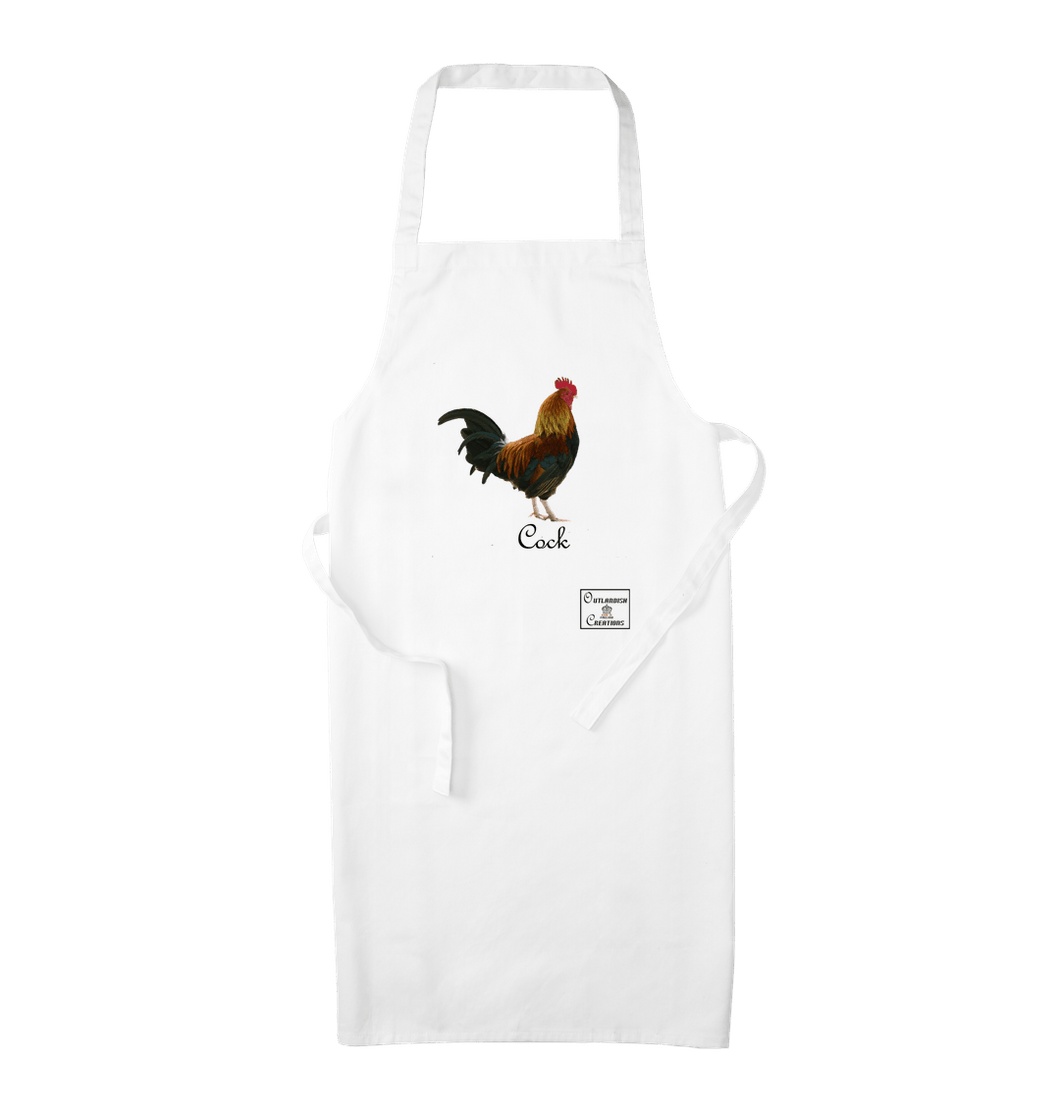 White Cock Apron