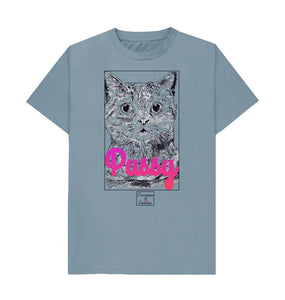 Stone Blue Pussy T-shirt