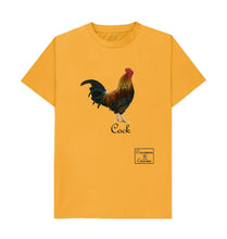 Mustard Plain Cock T-shirt