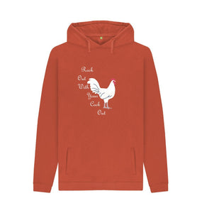 Rust Rock Out with Your Cock Out Hoodie