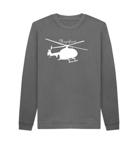 Slate Grey Magnificent Chopper Crew Neck Sweater