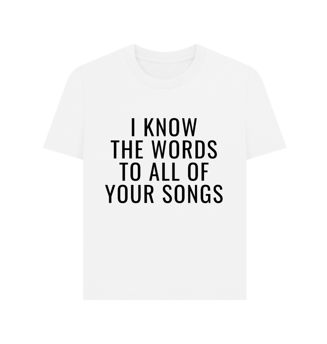White Printed T-shirt
