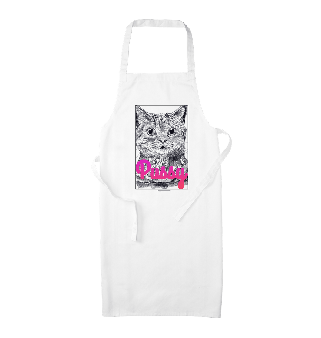 White Pussy Apron