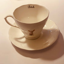 Bitch Tea Cup & Saucer - Chihuahua