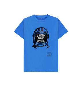 Bright Blue Children\u2019s I need some space  sweatshirt