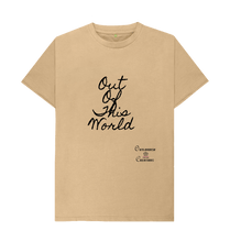 Sand Large Unisex Out of This World  T-shirt