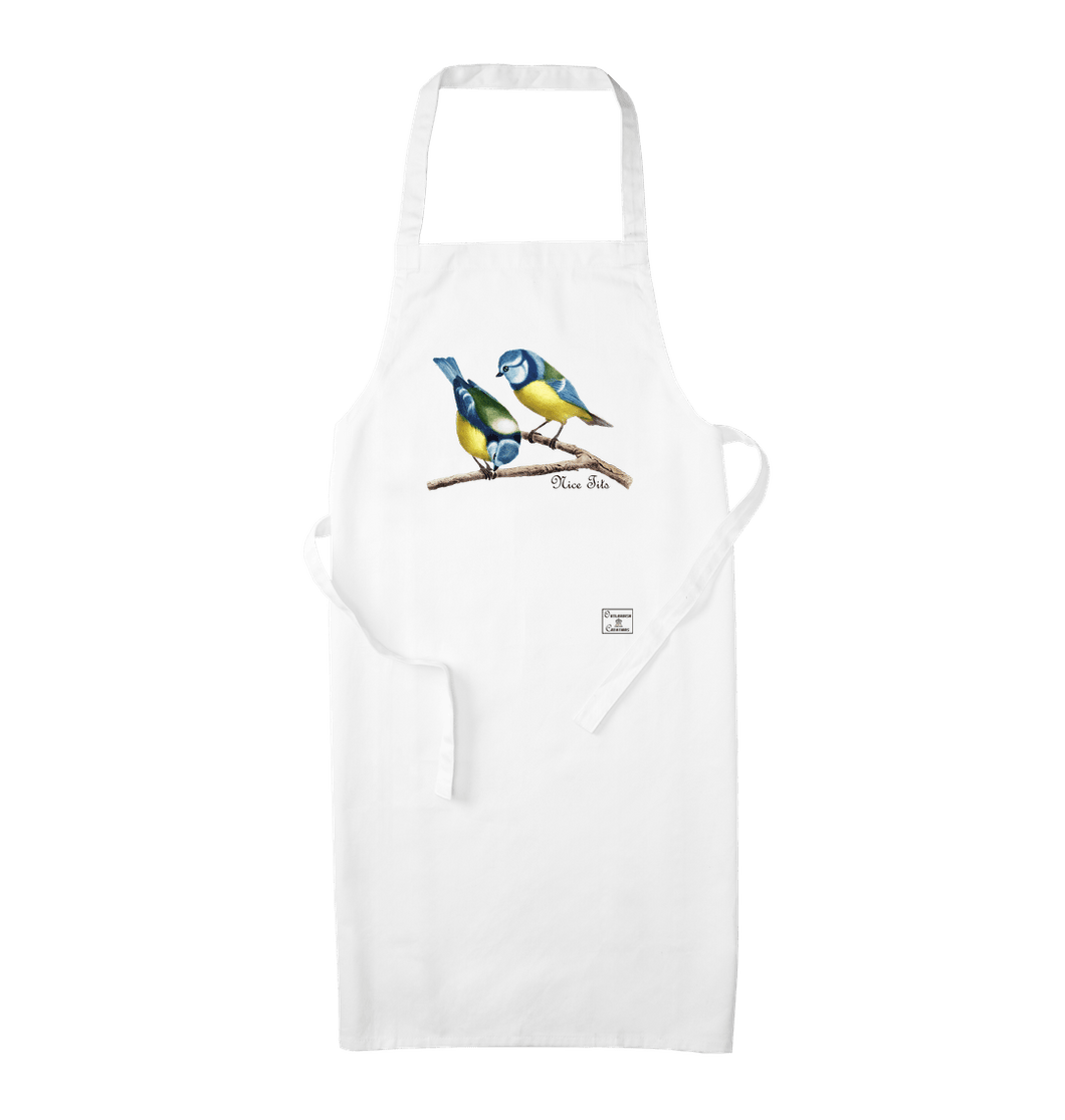 White Nice Tits Apron