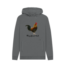 Slate Grey Printed Hoody