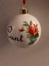 Cunt Christmas Bauble