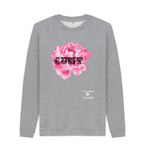 Light Heather Pink Peony Dark Cunt Crew Neck Sweater