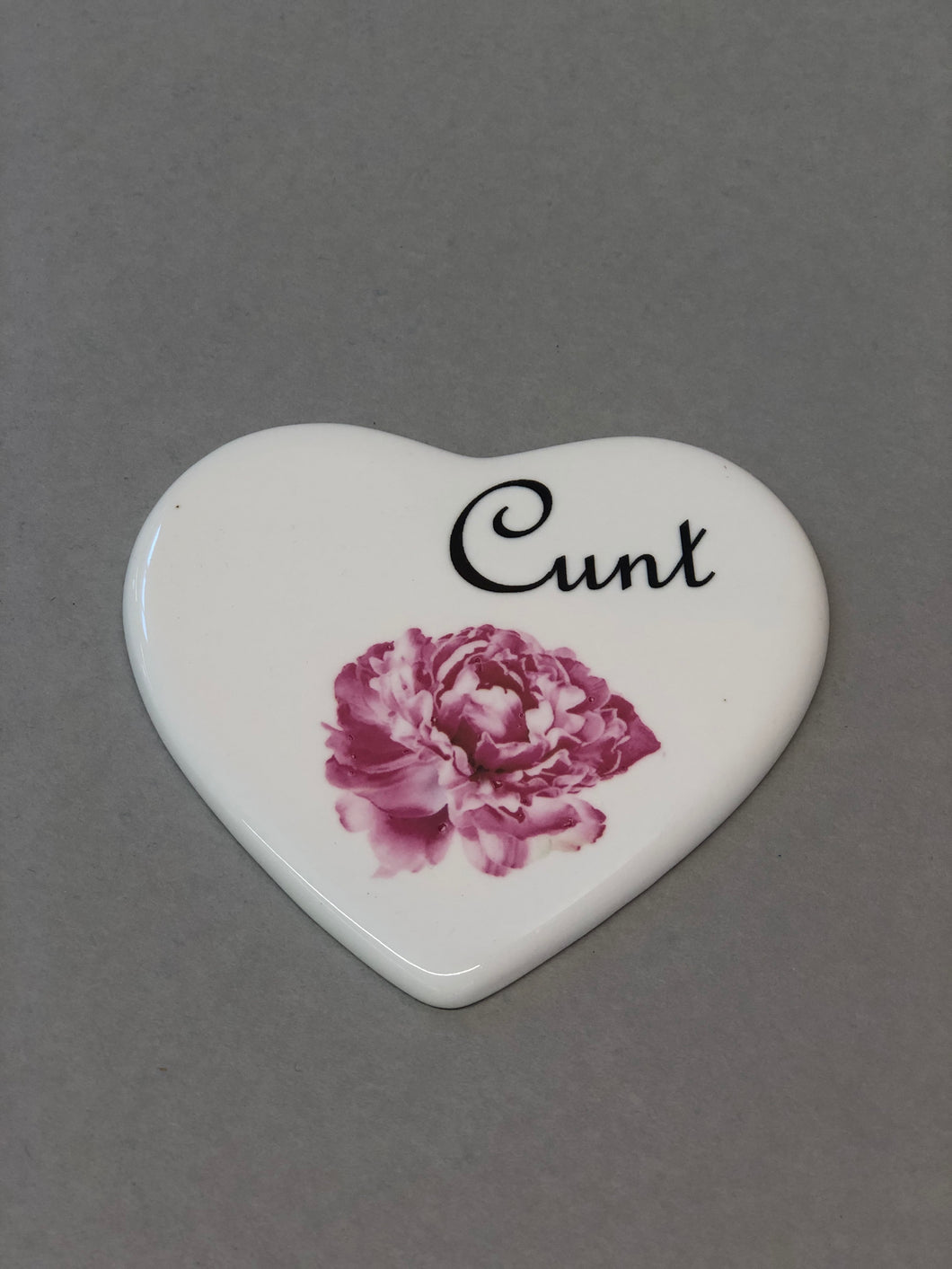 Cunt heart coaster / mug stand / tile