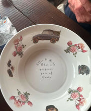 A personalised and made to order Large Fine Bone China Bowl