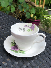 Milf fine bone china tea cup and saucer
