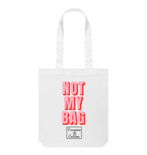 White Not My Bag Double Sided Bag