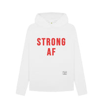 White STRONG AF Hoodie