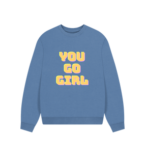 Solent You Go Girl Woman\u2019s Oversize Jumper