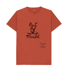 Rust Large Unisex Out of This World  T-shirt x