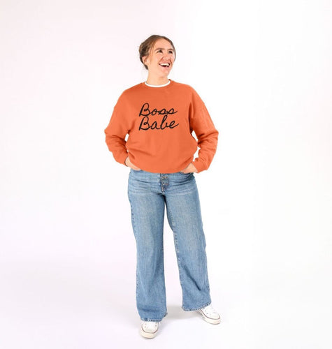 Boss Babe oversize sweatshirt