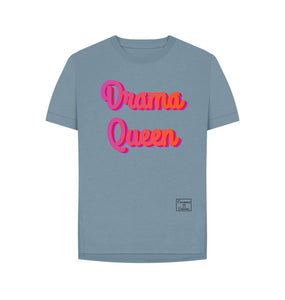 Stone Blue Drama Queen T-shirt