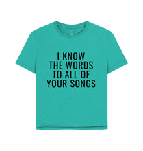 Seagrass Green Printed T-shirt