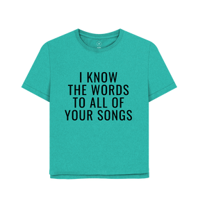 Seagrass Green Printed T-shirt