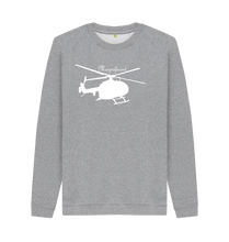 Light Heather Printed Sweater Front