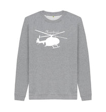 Light Heather Magnificent Chopper Crew Neck Sweater