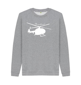 Light Heather Magnificent Chopper Crew Neck Sweater