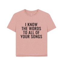 Sunset Pink Printed T-shirt