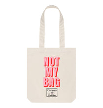 Natural Not My Bag Double Sided Bag