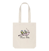 Natural Nice Tits White and Natural Tote Bag