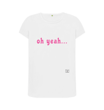 White Printed T-shirt Front