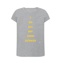Athletic Grey Printed T-shirt Front