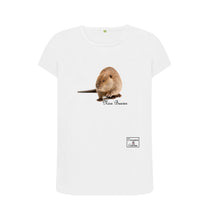 White Womenswear Nice Beaver T-shirt