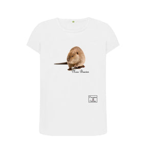 White Womenswear Nice Beaver T-shirt