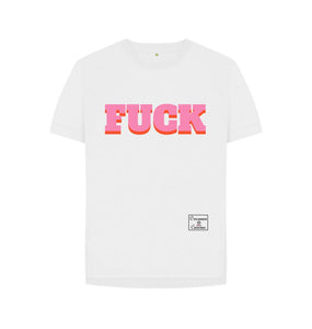 White Pink Fuck T-shirt