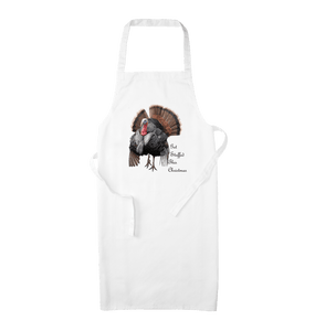 White Get Stuffed This Christmas Apron