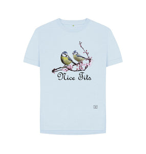 Sky Blue Nice Tits T-shirt