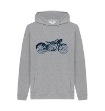Light Heather Printed Hoody Front