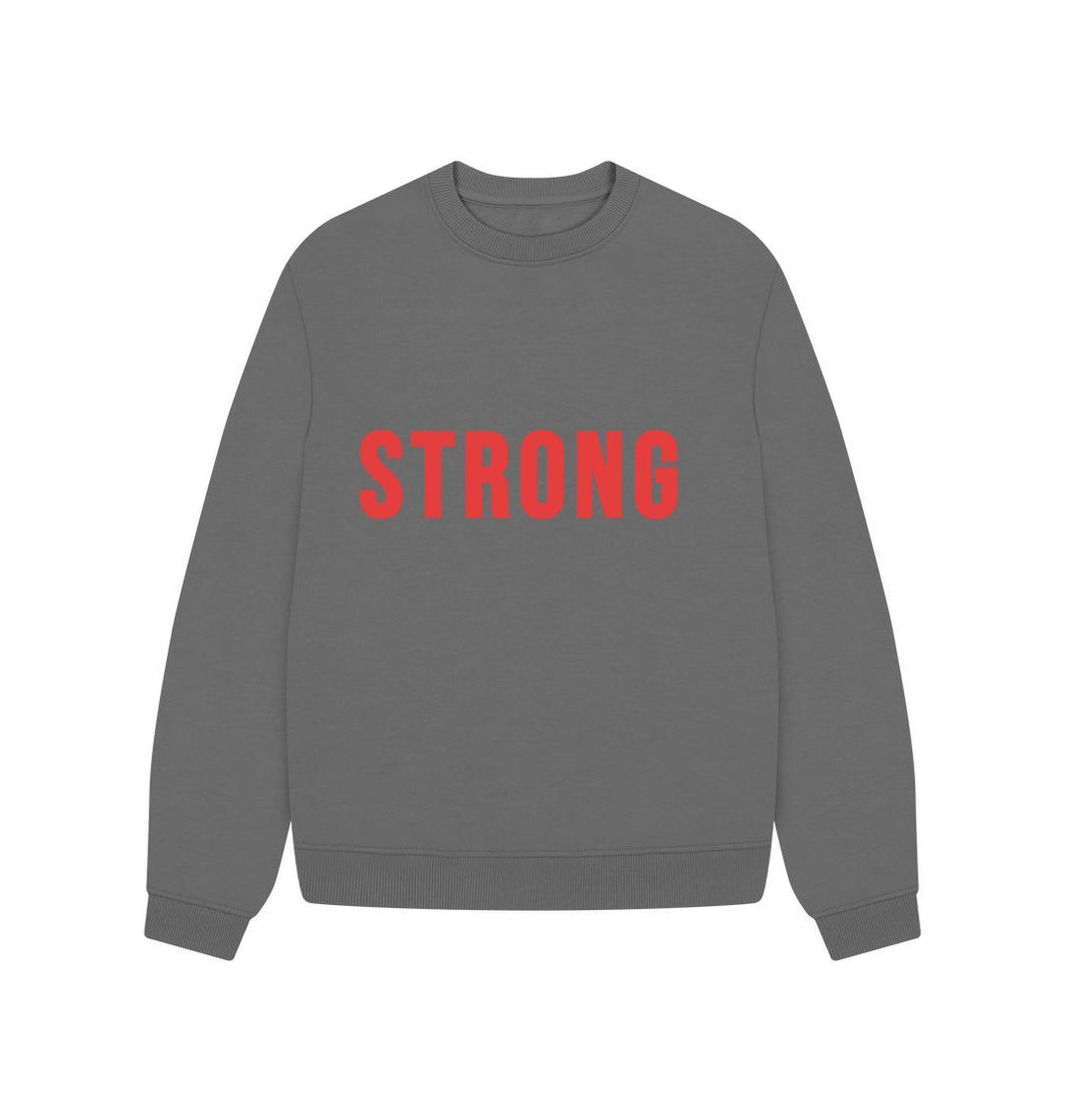 Slate Grey Strong Sweater