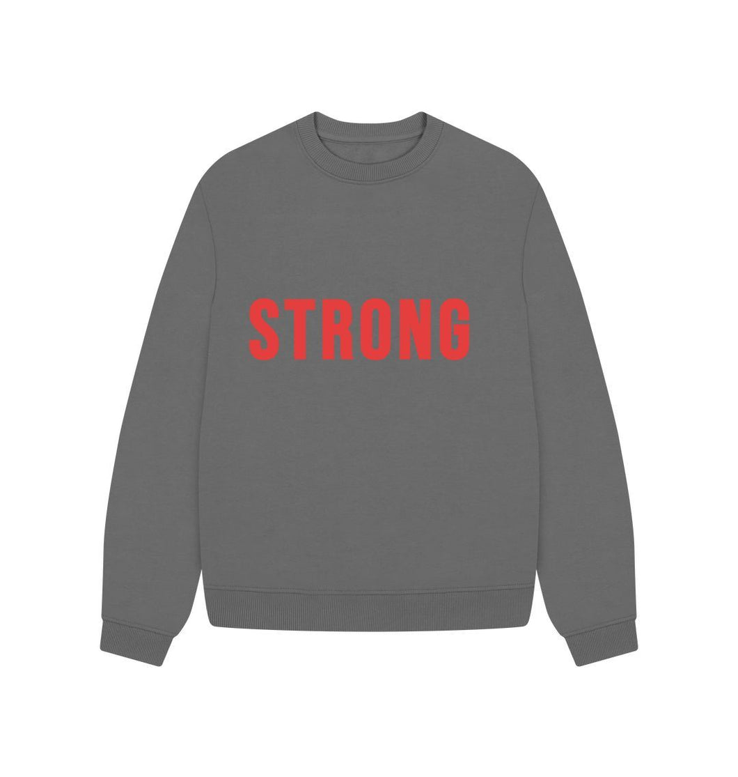 Slate Grey Strong Sweater