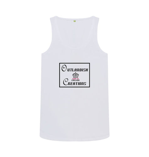White Outlandish Creations Vest Top