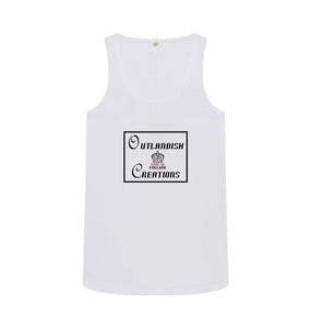 White Outlandish Creations Vest Top